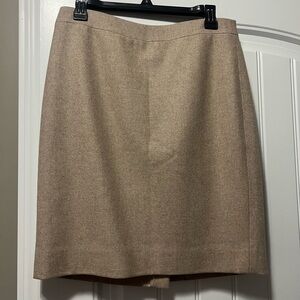 J. Crew Women's Tan Pencil Skirt